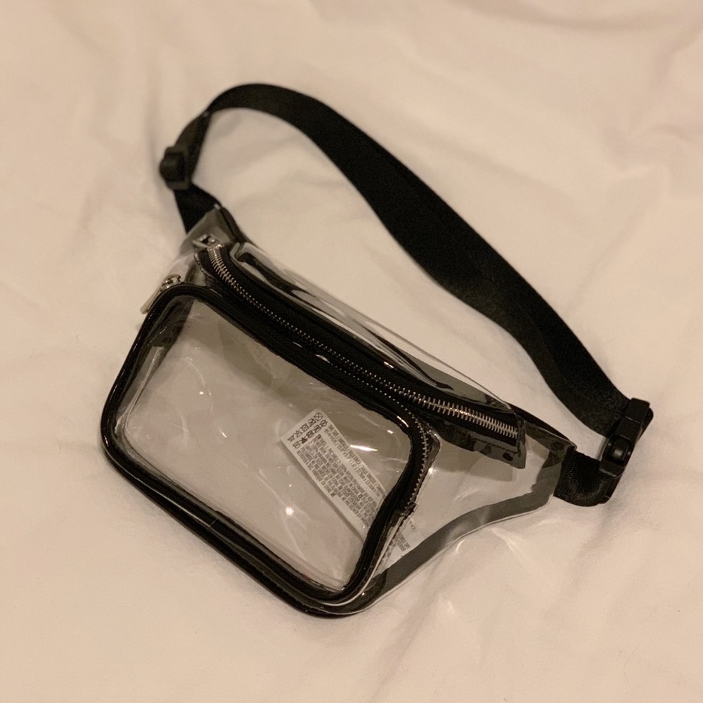 Forever 21 transparent fanny pack